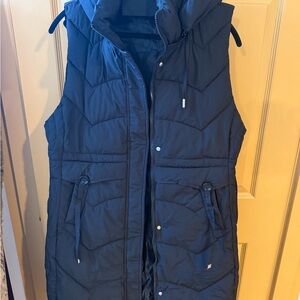 Elegant Black Women's Quilted Vest